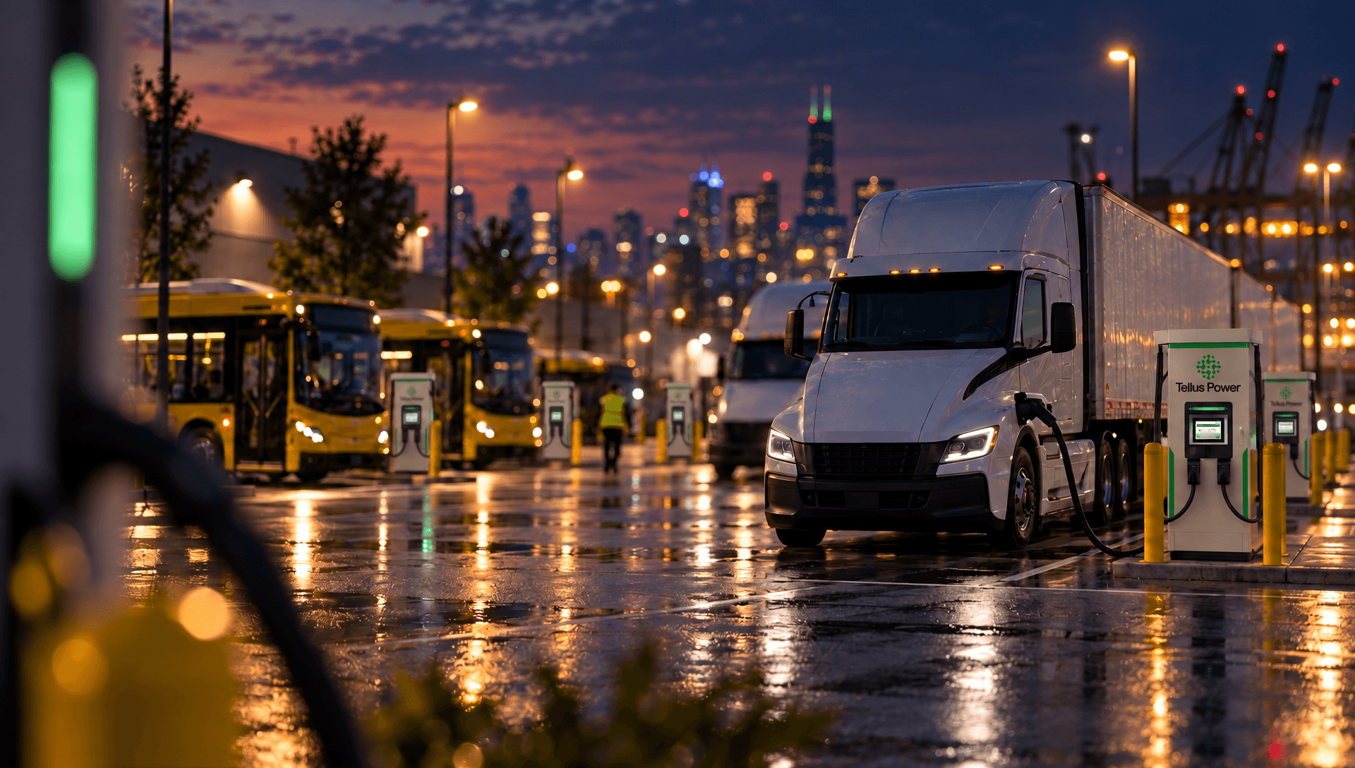 Trucks and busses