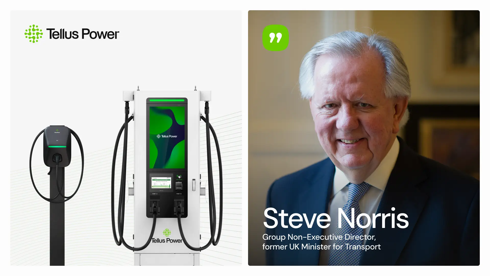 Meet Tellus Power's New Global Non-Executive Director: Steve Norris, EFRICS, FICE, FCILT, FCIHT