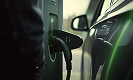 Green electric car charging